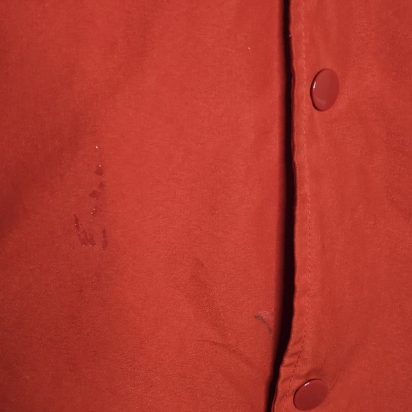 Cartoon Network Red Steven Universe Varsity Snap Hoodie Jacket Cheeseburger L - Picture 5 of 14